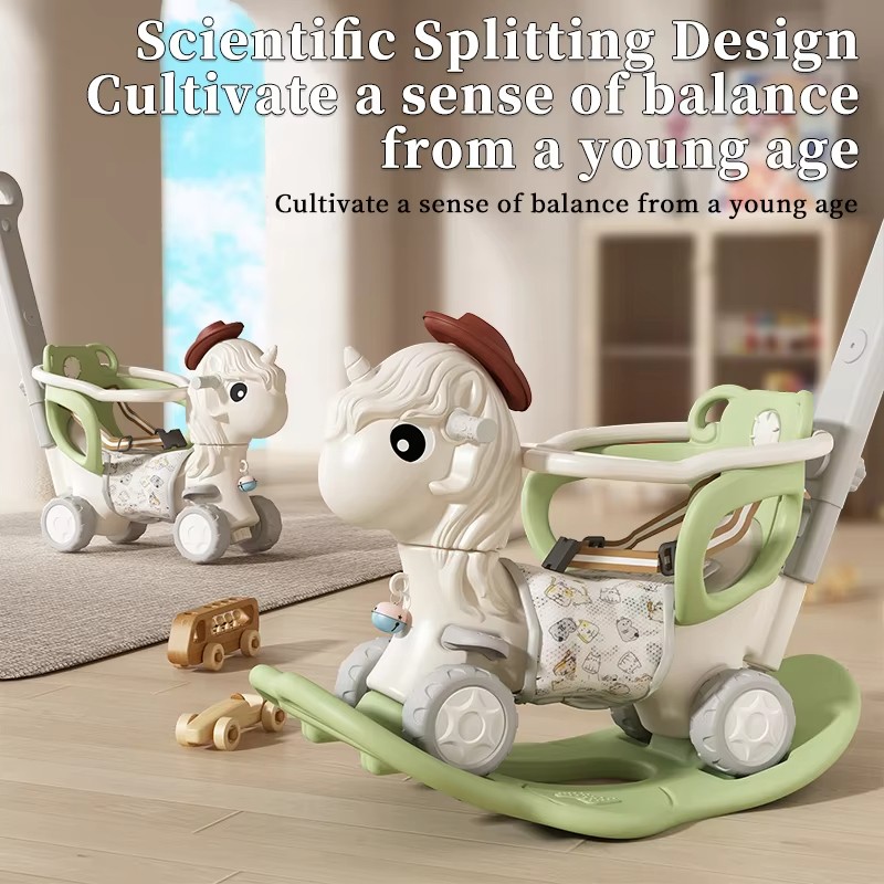 Ride on Toys Factory - 3 in 1 Rocking Chair Scooter