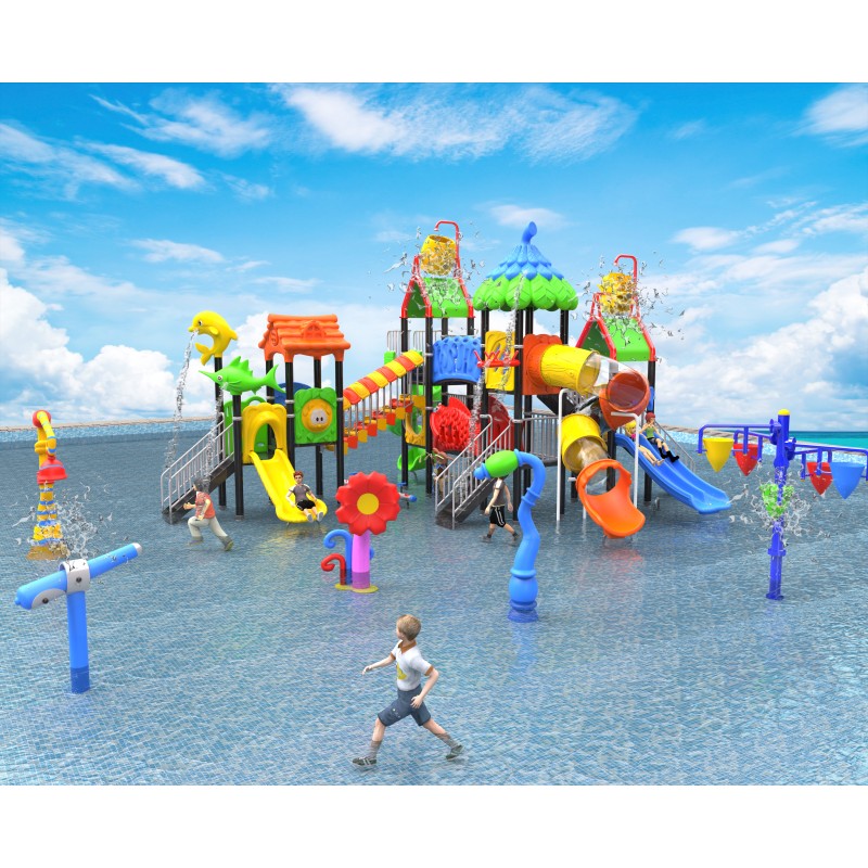 Water Slide Factory - Ocean-Themed Pool Tube Playground