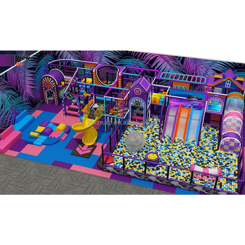 Indoor Playground Factory - Neon Light Family Entertainment