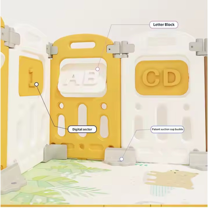 Playpen Factory - Modern Style Plastic Enclosure Infant