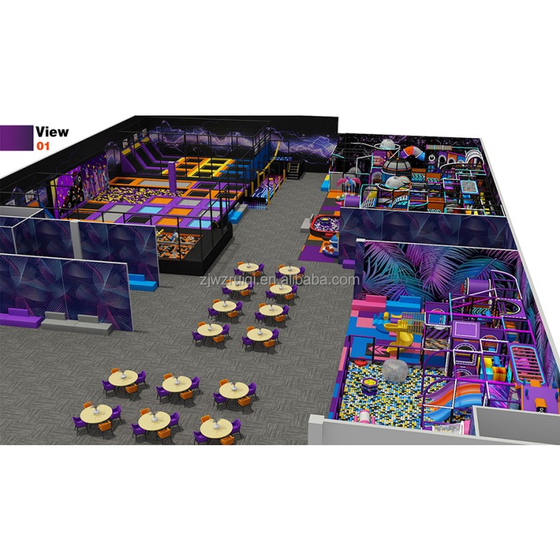 Indoor Playground Factory - Neon Light Family Entertainment