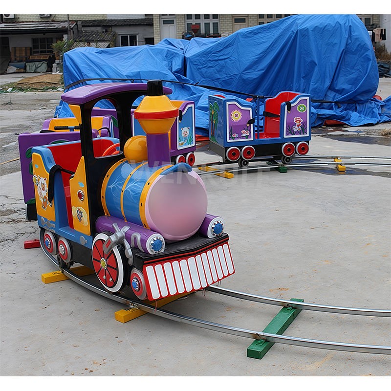 Kiddie Train Factory - Battery 12 Seats Smoke Music