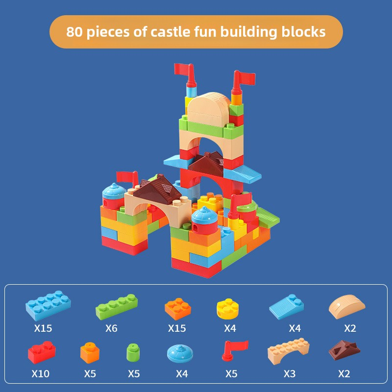 Building Blocks Factory - ABS 1:8 Plum Blossom 3D