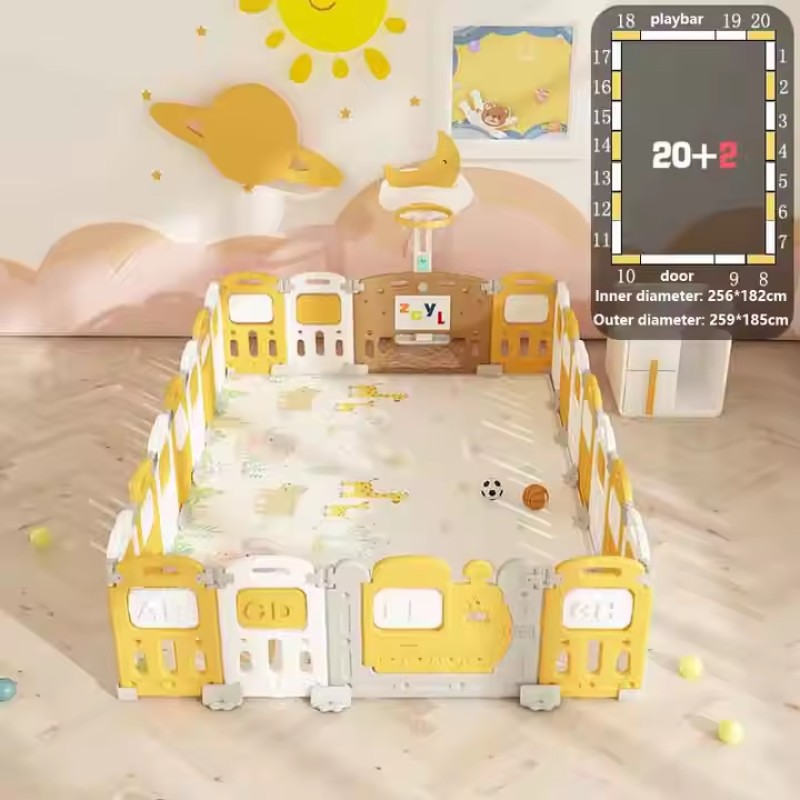 Playpen Factory - Modern Style Plastic Enclosure Infant