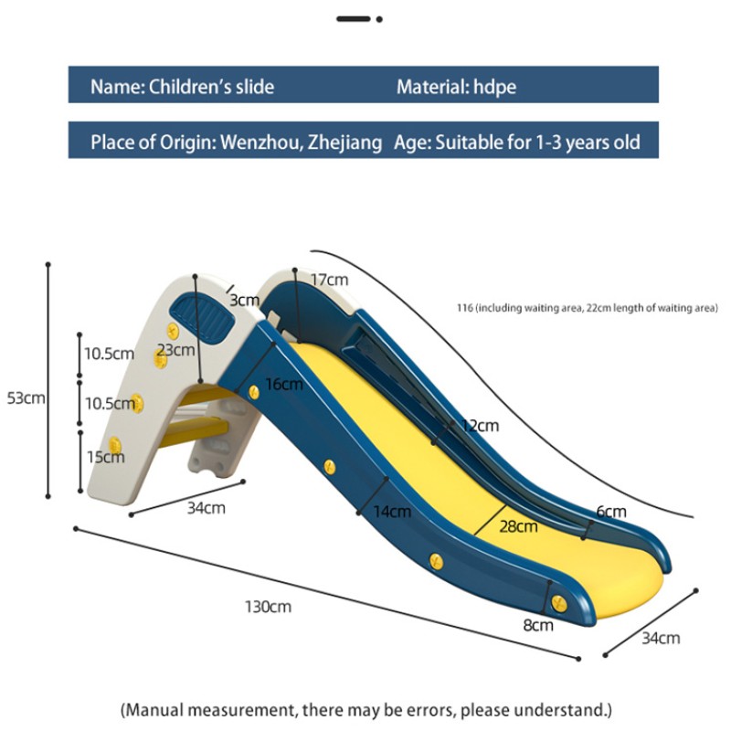 Baby Slide Factory - Multicolor Small Plastic Slide