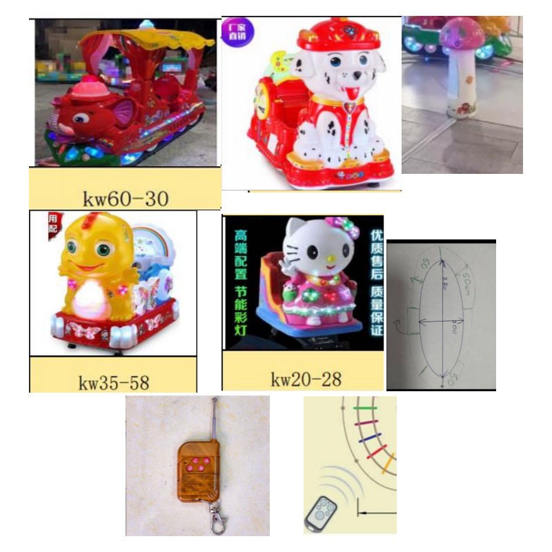 Pirate Train Factory - Outdoor Theme Park Kids Equipment