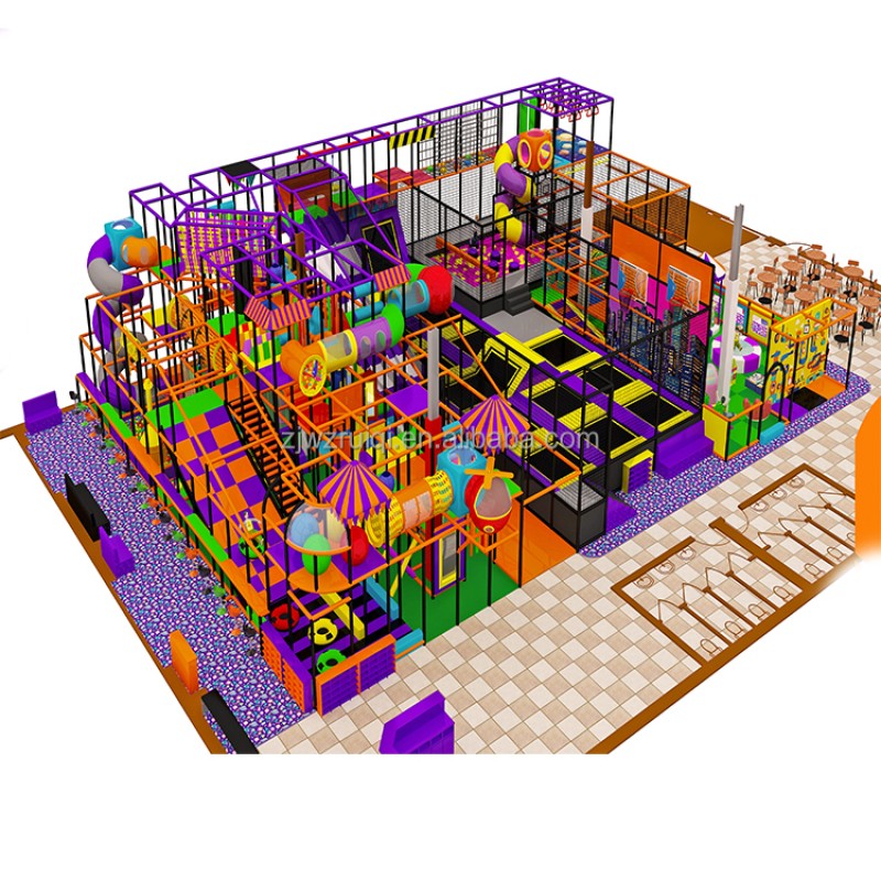 Soft Play Equipment Factory - Foam Plastic Trampoline Park