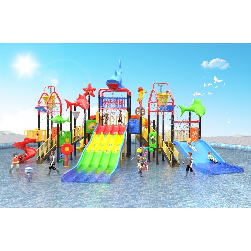Water Play Equipment Factory - Outdoor Pool Water Slide