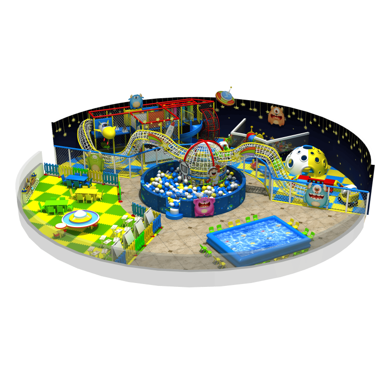 Indoor Playground Factory - Soft Play Climbing Foam Pool