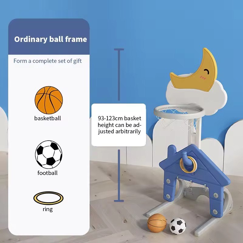 Basketball Stand Factory - Plastic Multi-Functional Moon
