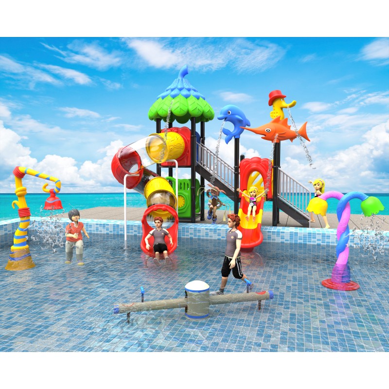 Water Slide Factory - Ocean-Themed Pool Tube Playground