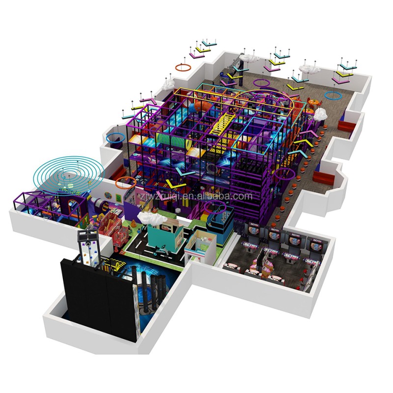 Baby Playpen Factory - Modern Wood Panel Guardrail