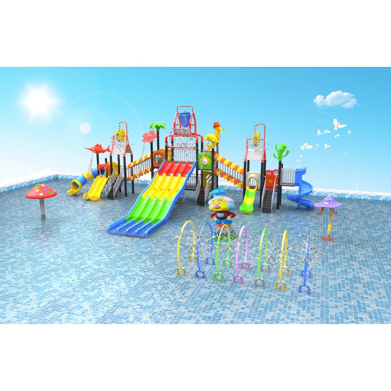 Water Slide Factory - Park Swimming Pool Plastic Slides