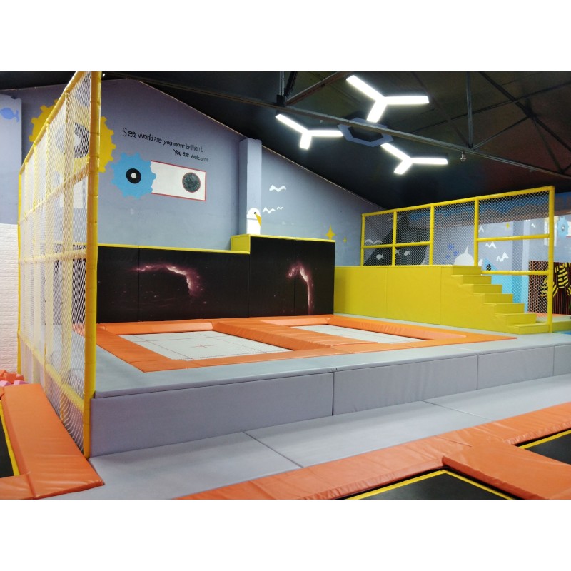 Trampoline Park Manufacturer - Shopping Center Bouncing Soft Play Adult