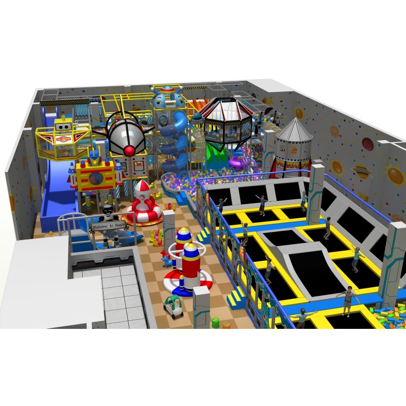 Trampoline Park Supplier - Commercial Indoor Playground Trampoline Park