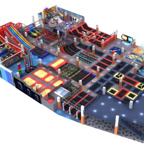 Indoor Park Manufacturer - Trampoline Play Gym Center Bouncing Kids