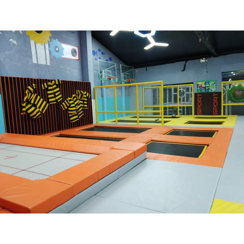 Trampoline Park Manufacturer - Shopping Center Bouncing Soft Play Adult