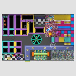 Indoor Playground Supplier - Customized High Quality Trampolines Naughty Castle
