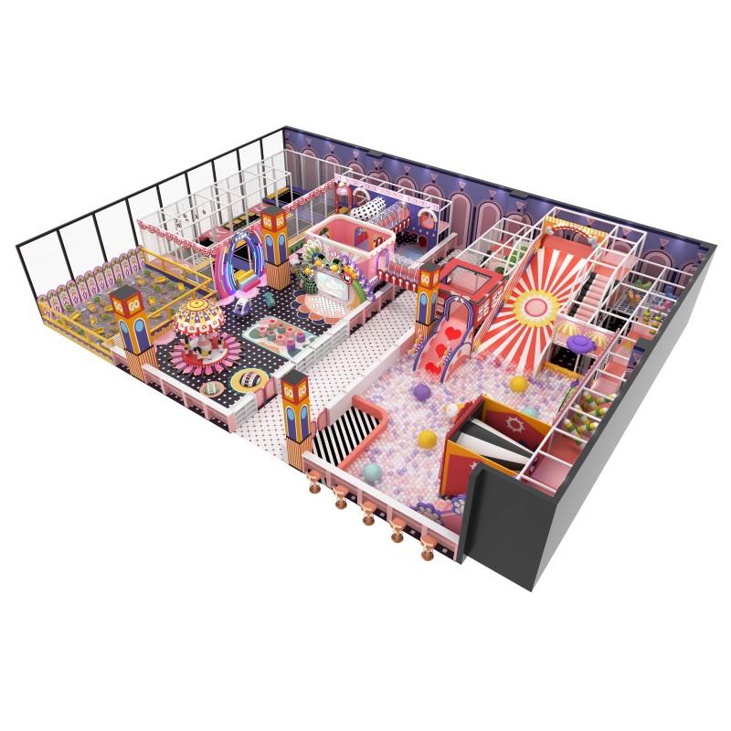 Soft Play Facilities Supplier - High-end Indoor Soft Play Ball Pool Slide