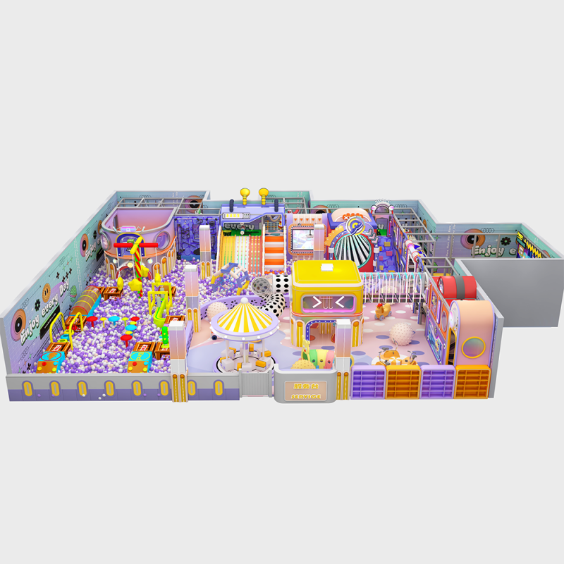 Amusement Equipment Manufacturer - Hot Sale Professional Naughty Castle Soft