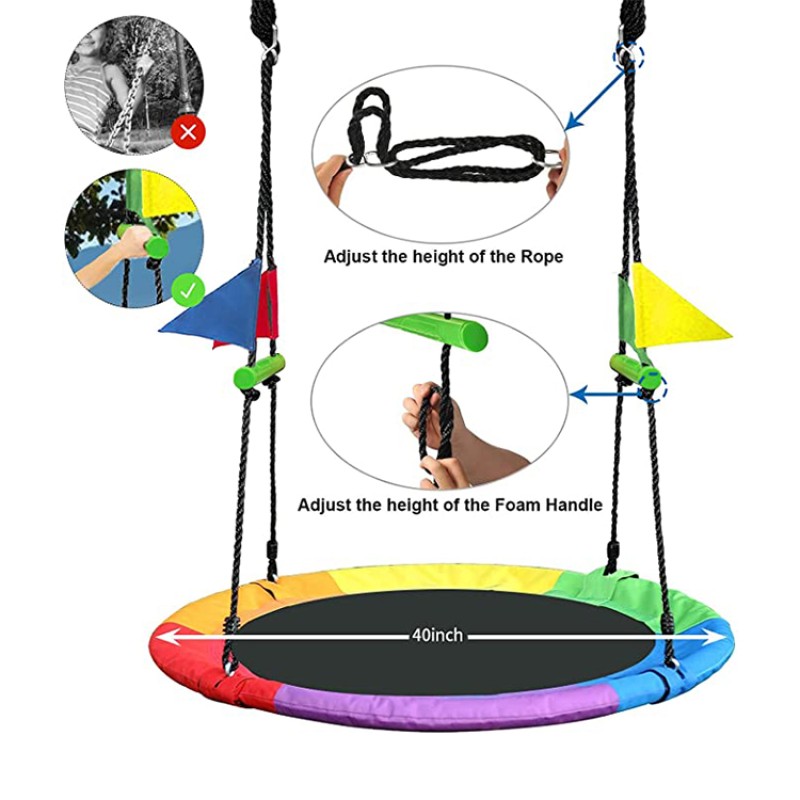 Swing Seat Manufacturer - Popular Durable Indoor Outdoor Kids Swing Seat