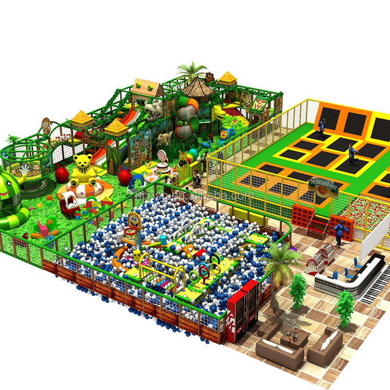 Indoor Playground Supplier - China Manufacturer Commercial Trampoline Park