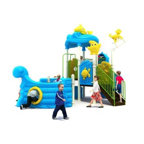 Plastic Slide Manufacturer - Elephant Shape Kid Plastic Garden Toddler