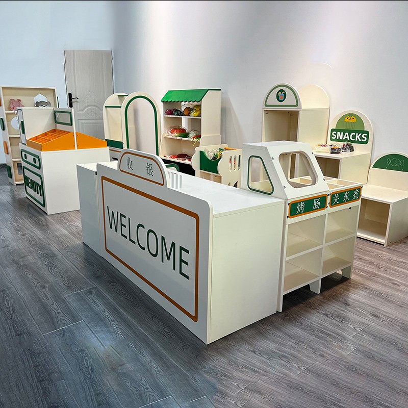 Playhouse Supplier - New Custom Children Market Playhouse Pretend Shop