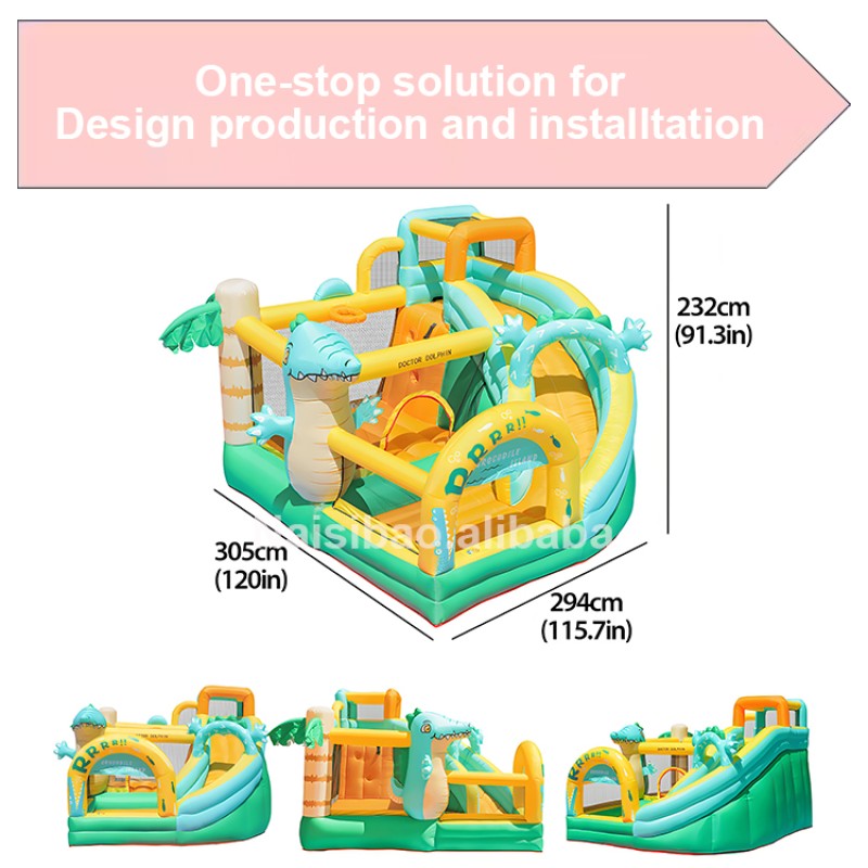 Water Slide Supplier - Commercial Inflatable Water Slide Bounce House