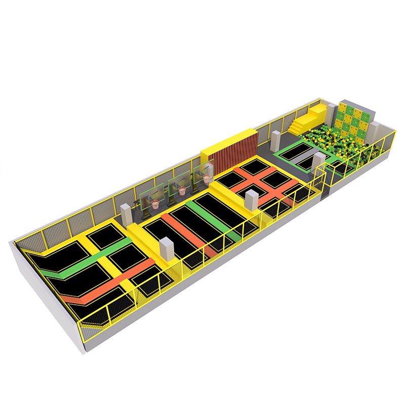 Trampoline Park Factory - Large Commercial Free Jumping Customized