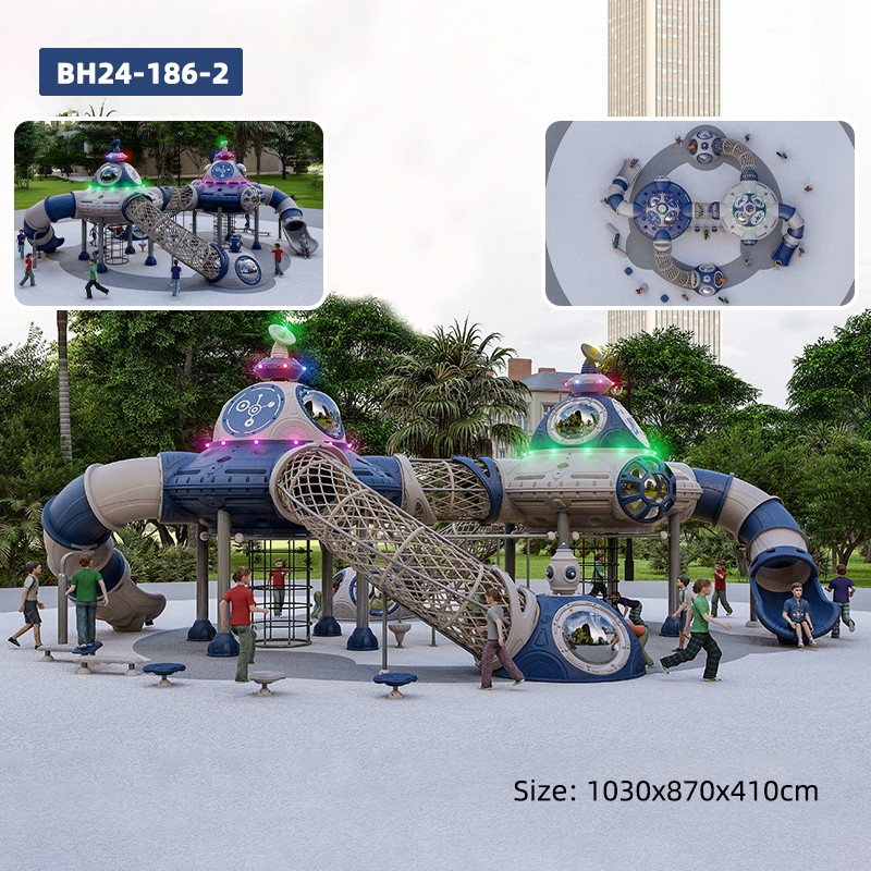 Amusement Equipment Supplier - Space Fortress Design Large Children Theme