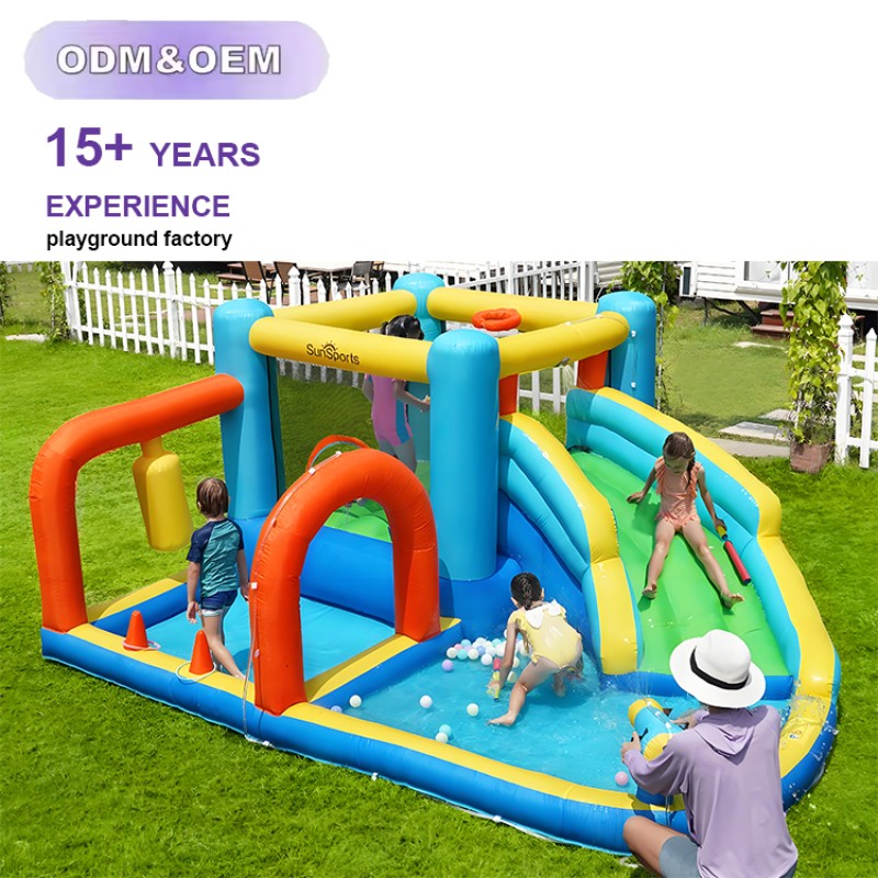 Inflatable Castle Factory - Heavy Duty PVC Inflatable Obstacle Course