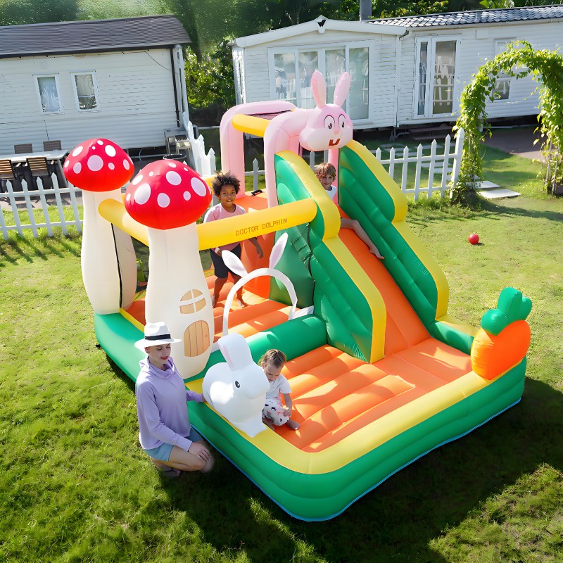 Inflatable Trampoline Manufacturer - Puncture Proof Inflatable Castle Jumping