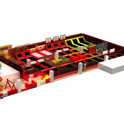 Indoor Playground Manufacturer - Children Trampoline Park Bungee Jumping