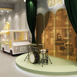 Soft Play Area Supplier - Unique Features Role-Playing Parent-Child Restaurant