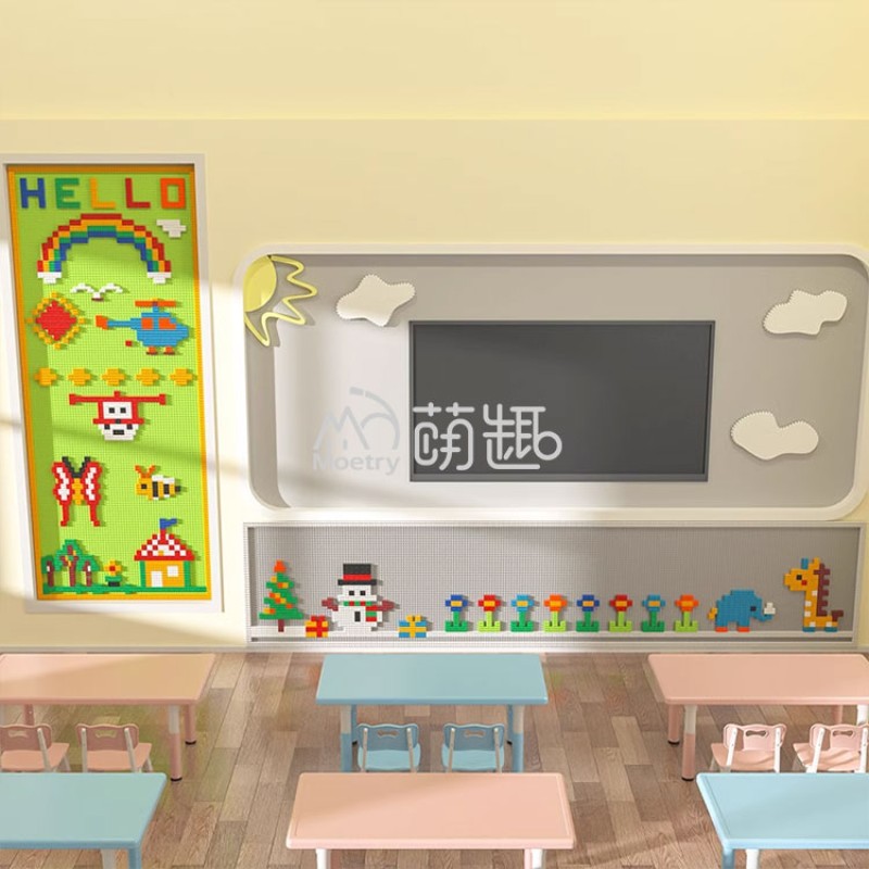 Educational Blocks Factory - Moetry Custom Early Learning Building