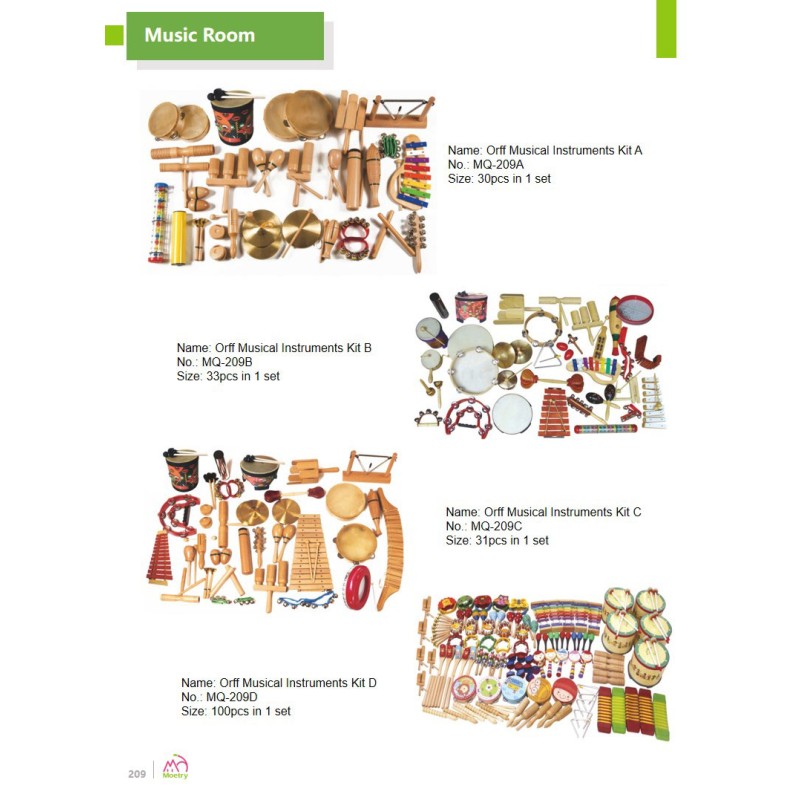 Musical Toy Factory - Moetry Kindergarten Orff Instrument Percussion