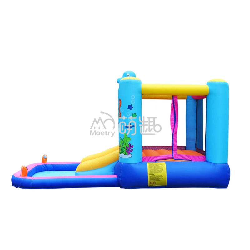 Jump House Factory - Ocean Theme Inflatable Jump House Bouncer