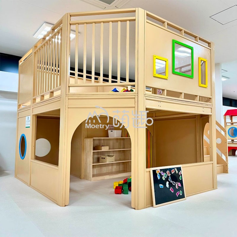 Play Loft Supplier - Moetry Daycare Play Loft Classroom Reading Loft