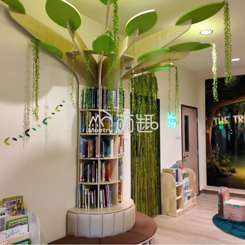 Reading Space Factory - Moetry Custom Forest Theme Reading Space