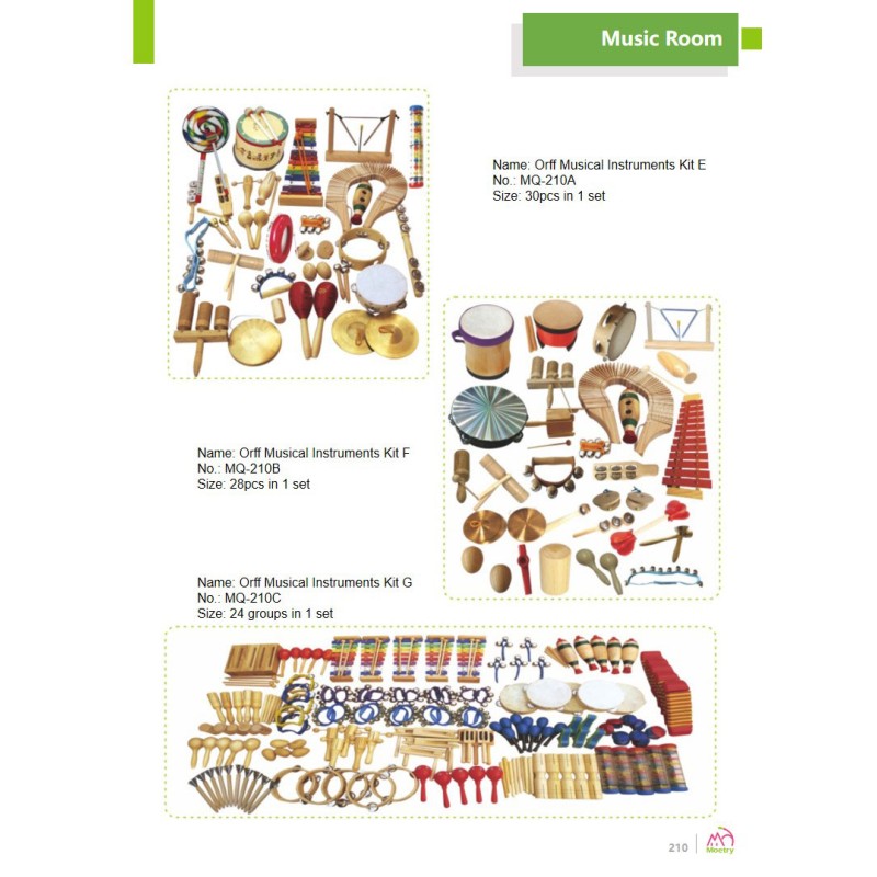 Musical Toy Factory - Moetry Kindergarten Orff Instrument Percussion