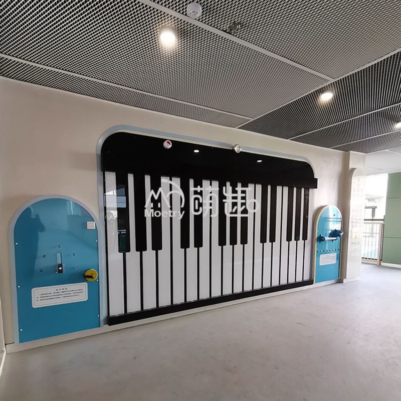 Music Wall Factory - Moetry Kids Interactive Piano Wall LED