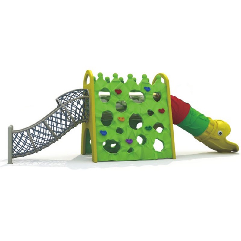 Playground Equipment Factory - Custom Preschool Climbing Wall Slide