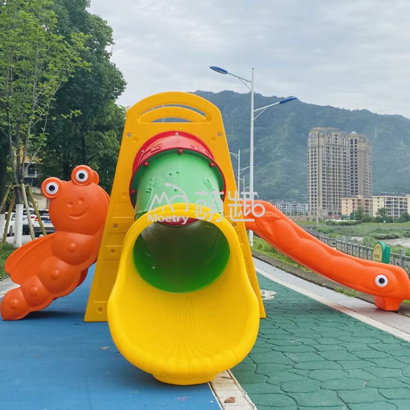 Playground Equipment Factory - Custom Preschool Climbing Wall Slide