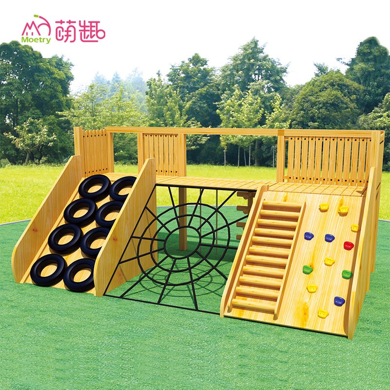 Climbing Wall Manufacturer - Moetry Free Standing Wooden Climbing Wall