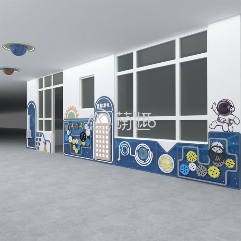 Stem Wall Manufacturer - Moetry Indoor Space Theme Interactive STEM