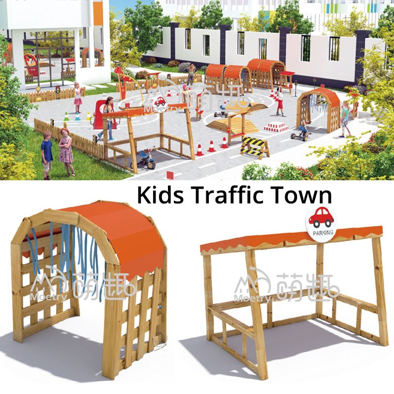 Traffic Park Manufacturer - Moetry New Fashion Children's Traffic Park