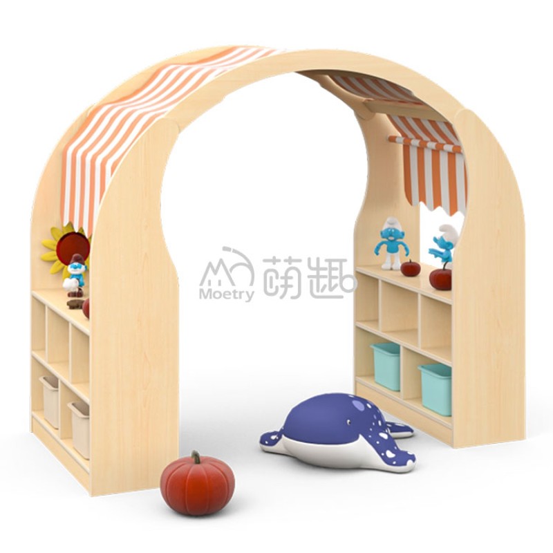 Reading Arch Manufacturer - Moetry High Quality Wooden Arches House Shelf