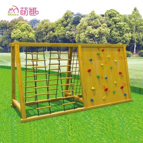 Climbing Wall Manufacturer - Moetry Free Standing Wooden Climbing Wall