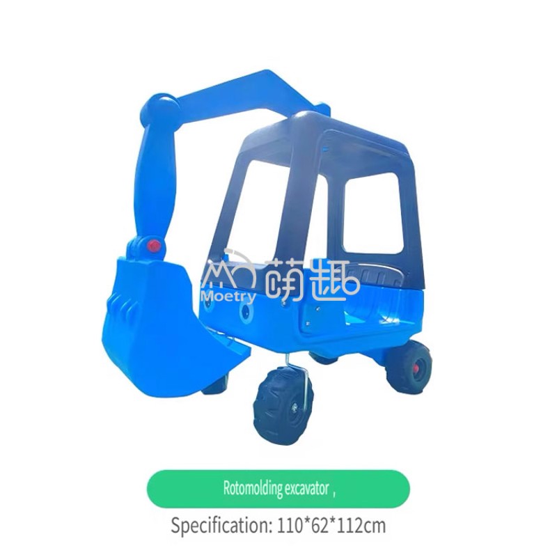 Construction Vehicle Manufacturer - Moetry Kindergarten Plastic Digger